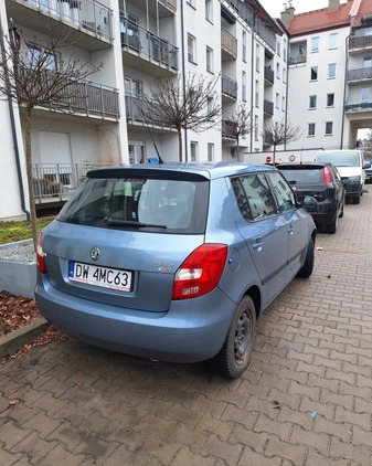 Skoda Fabia cena 11000 przebieg: 159957, rok produkcji 2008 z Wrocław małe 172